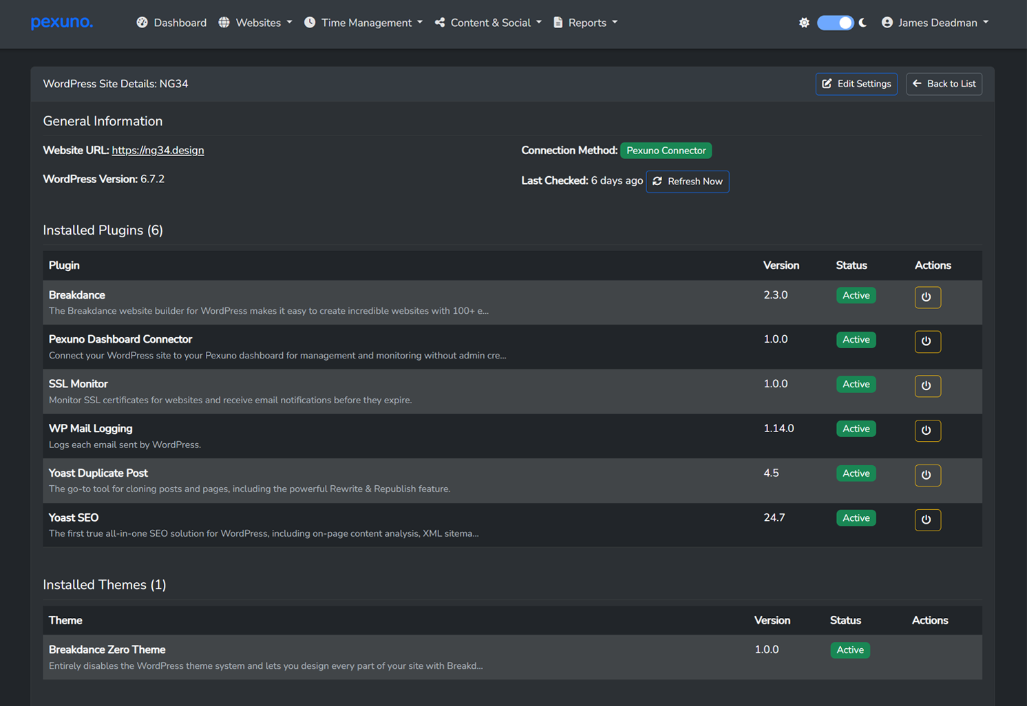 WordPress Integration